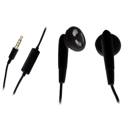 Picture of Sandberg (125-66) Speak and Go Earset, 10mm Driver, 3.5mm Jack, Inline Microphone, Black, 5 Year Warranty