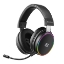 Picture of Sandberg HeroBlaster Wireless Gaming Headset, Bluetooth 5.1/3.5mm Jack, Detachable Mic, Multi-Colour LED lights, 5 Year Warranty