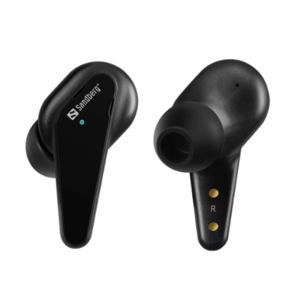 Picture of Sandberg Touch Pro Bluetooth Earbuds with Microphone, Touch Control, Charging Case & Carry Case Included, 5 Year Warranty