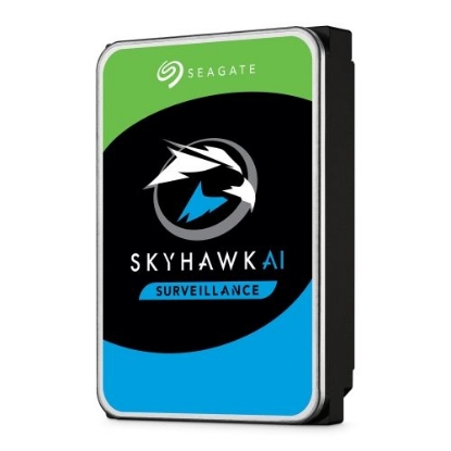 Picture of Seagate 3.5", 10TB, SATA3, SkyHawk AI Surveillance Hard Drive, 7200RPM, 256MB Cache, 24/7, OEM