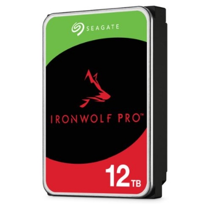Picture of Seagate 3.5", 12TB, SATA3, IronWolf Pro NAS Hard Drive, 7200RPM, 256MB Cache, CMR, OEM