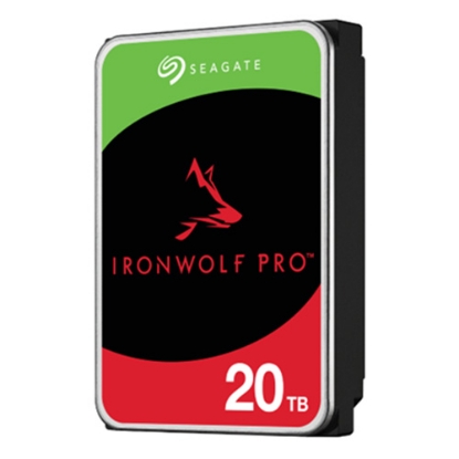 Picture of Seagate 3.5", 20TB, SATA3, IronWolf Pro NAS Hard Drive, 7200RPM, 256MB Cache, CMR, OEM