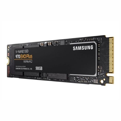 Picture of Samsung 500GB 970 EVO PLUS M.2 NVMe SSD, M.2 2280, PCIe, V-NAND, R/W 3500/3200 MB/s, 480K/550K IOPS