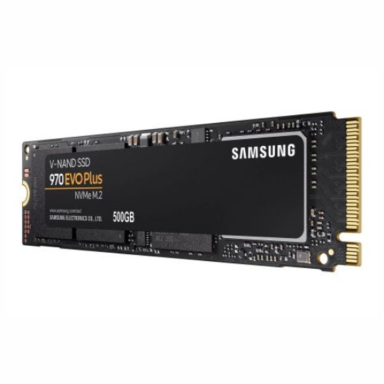 Picture of Samsung 500GB 970 EVO PLUS M.2 NVMe SSD, M.2 2280, PCIe, V-NAND, R/W 3500/3200 MB/s, 480K/550K IOPS