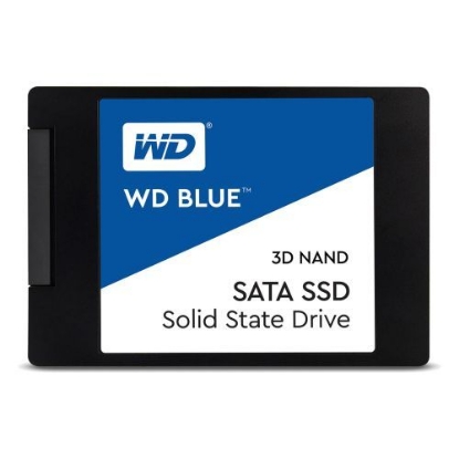 Picture of WD 4TB Blue SSD, 2.5", SATA3, 3D NAND, R/W 560/530 MB/s, 93K/82K IOPS, 7mm