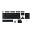 Picture of Asus AC03 ROG PBT Keycap Set, PBT Material Keycaps, ROG Legends for Stylish Illumination