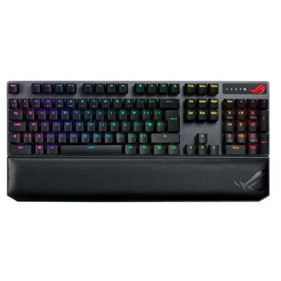 Picture of Asus ROG Strix SCOPE NX Wireless Deluxe Mechanical RGB Gaming Keyboard, ROG NX Mechanical Switches, Stealth Key, Quick-Toggle, Magnetic Wrist Rest