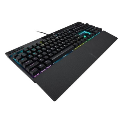 Picture of Corsair K70 RGB PRO Mechanical Gaming Keyboard, USB, Cherry MX Red, Per-Key RGB, AXON Hyper-Processing, Aluminium Frame