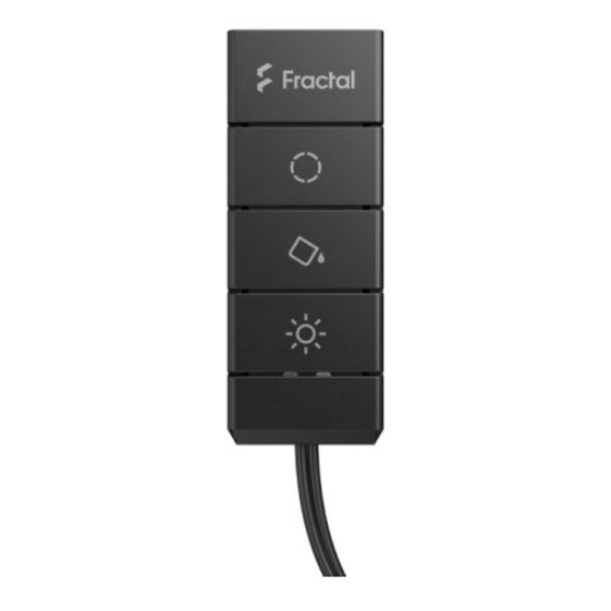 Picture of Fractal Design Adjust 2 Digital Fan & ARGB Lighting Controller, 12 Colour Modes, 5 Brightness Modes, Motion Effects, No Software Needed