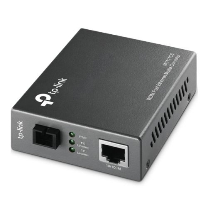 Picture of TP-LINK (MC111CS) Single-Mode SC Fiber WDM Media Converter, up to 20km, TX:1550nm, RX:1310nm