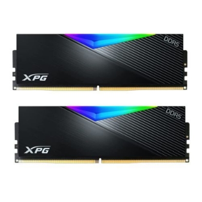 Picture of ADATA XPG Lancer RGB 32GB Kit (2 x 16GB), DDR5, 6400MHz (PC5-51200), CL32, 1.4V, ECC, XMP 3.0, PMIC, DIMM Memory