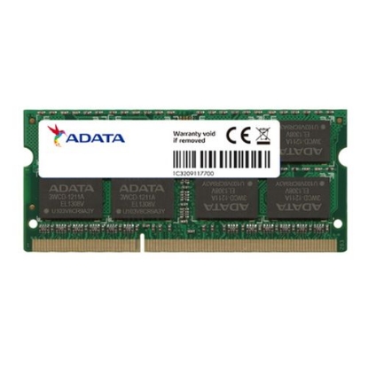 Picture of ADATA Premier 4GB, DDR3L, 1600MHz (PC3-12800), CL11, SODIMM Memory *Low Voltage 1.35V*