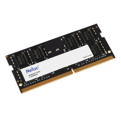 Picture of Netac Basic 16GB, DDR4, 2666MHz (PC4-21300), CL19, SODIMM Memory