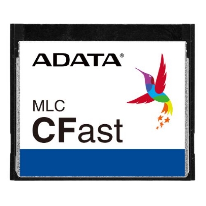 Picture of ADATA ISC3E 32GB ISC3E MLC CFast Card, SATA, Industrial Grade, ECC, Low Power, Up to 500MB/s