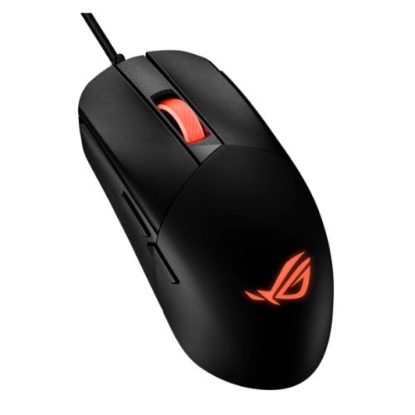 Picture of Asus ROG Strix Impact III RGB Ultralight Gaming Mouse, USB, Up to 12000 DPI, Semi-Ambidextrous, Near-Zero Click Latency