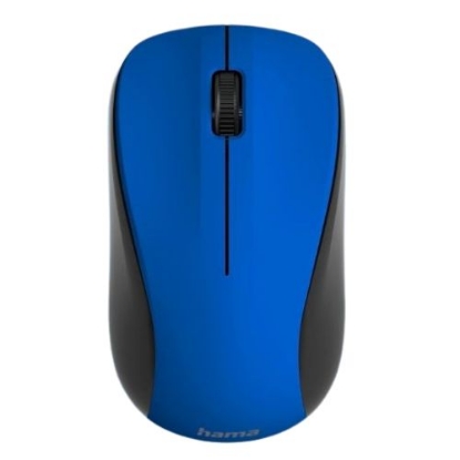 Picture of Hama MW-300 V2 Wireless Optical Mouse, 3 Buttons, USB Nano Receiver, Blue