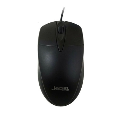 Picture of Jedel (CP72) Wired Optical Mouse, 1000 DPI, USB, Black