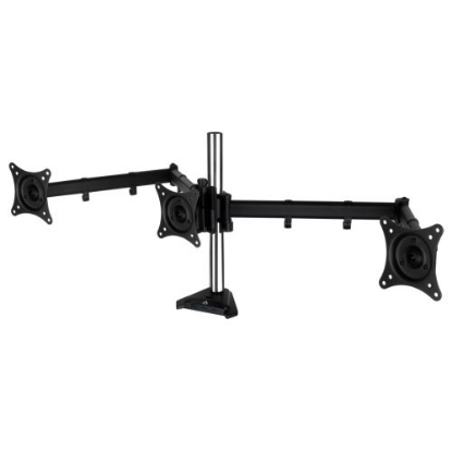 Picture of Arctic Z3 Pro (Gen3) Triple Monitor Arm with 4-Port USB 3.0 Hub, Up to 32" Monitors / 29" Ultrawide, 180° Swivel, 360° Rotation