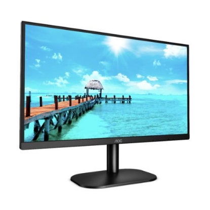 Picture of AOC 23.8" Frameless LED Monitor (24B2XDAM), 1920 x 1080, 75Hz, VGA, DVI, HDMI, Flicker Free, Speakers, VESA