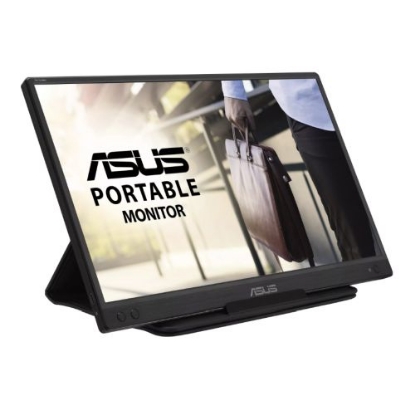 Picture of Asus 15.6" Portable IPS Monitor (ZenScreen MB166C), 1920 x 1080, USB-C, USB-powered, Auto-rotatable, Flicker Free, Blue Light Filter