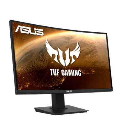 Picture of Asus 23.6" TUF Curved Gaming Monitor (VG24VQE), 1920 x 1080, 1ms, 2 HDMI, DP, 165Hz, FreeSync Premium, Shadow Boost, VESA