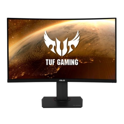 Picture of Asus 31.5" TUF WQHD Curved HDR Gaming Monitor (VG32VQR), 2560 x 1440, 1ms, 2 HDMI, DP, 165Hz, HDR 400, Speakers, VESA