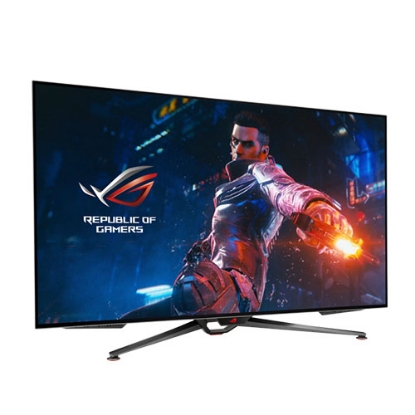 Picture of Asus 47.5" ROG Swift 4K HDR OLED Gaming Monitor (PG48UQ), 3840 x 2160, 0.1ms, 4 HDMI, DP, USB, 138Hz, Heatsink, G-Sync, Remote Control, VESA