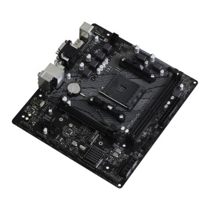Picture of Asrock B550M-HDV, AMD B550, AM4, Micro ATX, 2 DDR4, VGA, DVI, HDMI, PCIe4, M.2
