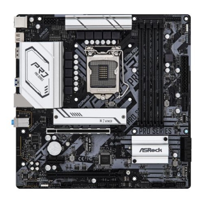 Picture of Asrock B560M PRO4, Intel B560, 1200, Micro ATX, 4 DDR4, HDMI, DP, RGB, 2x M.2