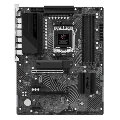 Picture of Asrock B650 PG LIGHTNING, AMD B650, AM5, ATX, 4 DDR5, HDMI, 2.5G LAN, PCIe4, 3x M.2