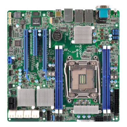 Picture of Asrock Rack EPC612D4U Server Board, Intel C612, 2011, Micro ATX, Dual GB LAN, IPMI LAN, Serial Port