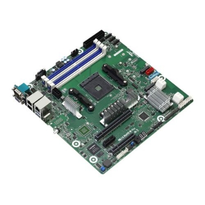 Picture of Asrock Rack X570D4U Server Board, AMD X570, AM4, Micro ATX, 4 DDR4, PCIe4, 2x M.2, Dual GB LAN, IPMI
