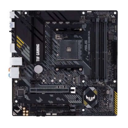 Picture of Asus TUF GAMING B550M-PLUS, AMD B550, AM4, Micro ATX, 4 DDR4, HDMI, DP, XFire, 2.5GB LAN, PCIe4, M.2
