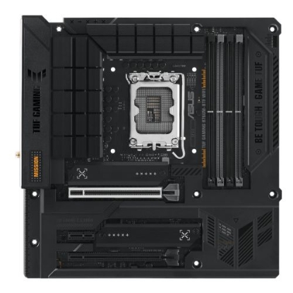 Picture of Asus TUF GAMING B760M-BTF WIFI, Intel B760, 1700, Micro ATX, 4 DDR5, HDMI, DP, Wi-Fi 6, 2.5G LAN, PCIe5, 3x M.2 *Requires a BTF Compatible Chassis*