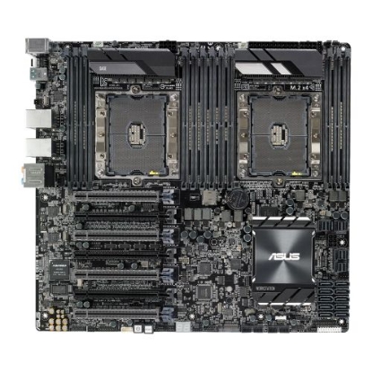 Picture of Asus WS C621E SAGE, Workstation, Intel C621, S 3647, EEB, Dual Scalable Xeon, 12 DDR4, Quad XFire/SLI, Dual LAN, M.2