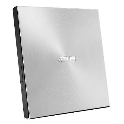 Picture of Asus (SDRW-08U8M-U) ZenDrive U8M External Ultra-Slim 8X DVD Writer, USB Type-C, M-DISC Support, Silver