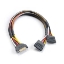 Picture of Akasa SATA Power Splitter - Male 15-pin SATA to 2 x 15pin SATA Female Power Connectors, 30cm