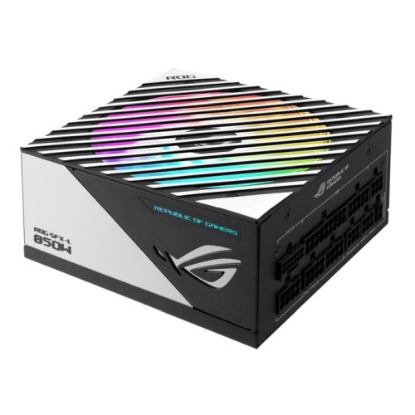 Picture of Asus 850W ROG LOKI SFX-L Platinum PSU, Small Form Factor, Fully Modular, 80+ Platinum, PCIe 5.0, 0dB Fan Button, RGB, ATX-to- SFX Bracket