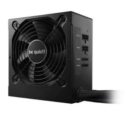 Picture of Be Quiet! 500W System Power 9 CM PSU, Semi-Modular, Sleeve Bearing, 80+ Bronze, Dual 12V, Cont. Power
