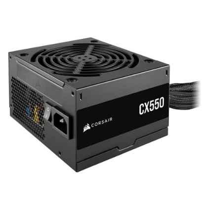 Picture of Corsair 550W CX550 PSU, Fully Wired, 80+ Bronze, Thermally Controlled Fan