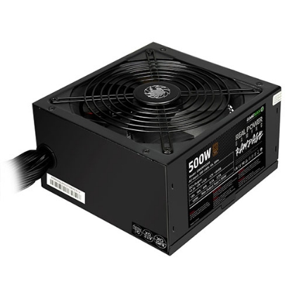 Picture of GameMax 500W RPG Rampage PSU, Fully Wired, 80+ Bronze, Flat Black Cables, Power Lead Not Included