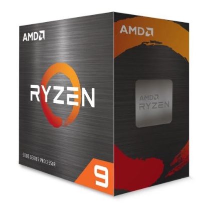 Picture of AMD Ryzen 9 5900X CPU, AM4, 3.7GHz (4.8 Turbo), 12-Core, 105W, 70MB Cache, 7nm, 5th Gen, No Graphics, NO HEATSINK/FAN