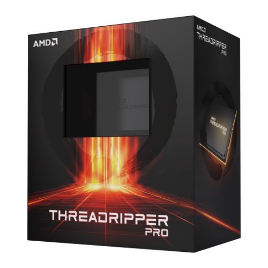 Picture of AMD Ryzen Threadripper Pro 5965WX, WRX8, 3.8GHz (4.5 Turbo), 24-Core, 280W, 140MB Cache, 7nm, 5th Gen, No Graphics, NO HEATSINK/FAN