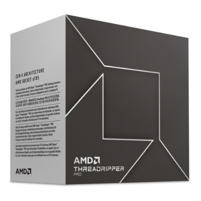 Picture of AMD Ryzen Threadripper Pro 7995WX, sTR5, 2.5GHz (5.1 Turbo), 96-Core, 350W, 480MB Cache, 5nm, 7th Gen, No Graphics, NO HEATSINK/FAN