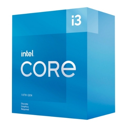 Picture of Intel Core I3-10105 CPU, 1200, 3.7 GHz (4.4 Turbo), Quad Core, 65W, 14nm, 6MB Cache, Comet Lake Refresh