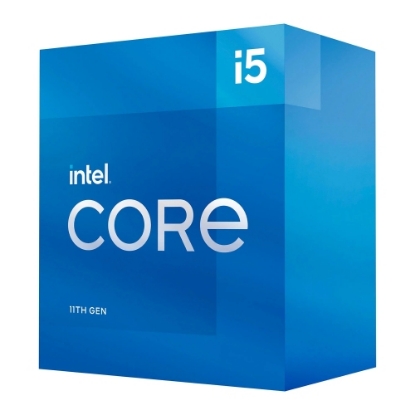 Picture of Intel Core i5-11600 CPU, 1200, 2.8 GHz (4.8 Turbo), 6-Core, 65W, 14nm, 12MB Cache, Rocket Lake