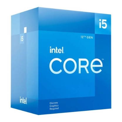 Picture of Intel Core i5-12400F CPU, 1700, 2.5 GHz (4.4 Turbo), 6-Core, 65W, 18MB Cache, Alder Lake, No Graphics