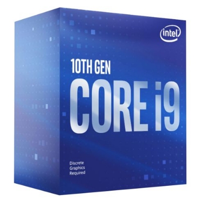 Picture of Intel Core I9-10900F CPU, 1200, 2.8 GHz (5.2 Turbo), 10-Core, 65W, 14nm, 20MB Cache, Comet Lake, No Graphics