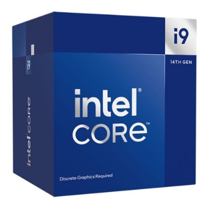 Picture of Intel Core i9-14900F CPU, 1700, Up to 5.8GHz, 24-Core, 65W (219W Turbo), 10nm, 36MB Cache, Raptor Lake Refresh, No Graphics