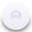 Picture of TP-LINK (EAP670 NEW) AX5400 Dual Band Ceiling Mount Wi-Fi 6 Access Point, PoE, Omada Mesh, 2.5G LAN, Bluetooth 5.2 Support
